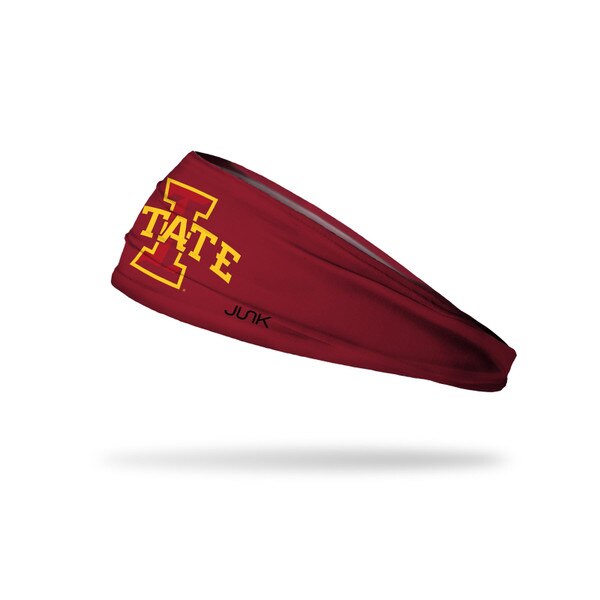 I-State Cardinal and Gold Headband